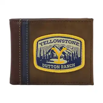 Walmart Yellowstone Dutton Ranch Men's Bifold Wallet offer