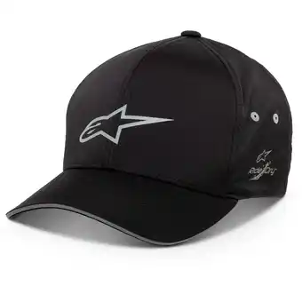 Walmart Alpinestars Reflex Tech Flexfit Hat Black SM/MD offer