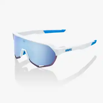 Walmart 100% S2 Sunglasses - Movistar Team White HiPER Blue Multilayer Mirror offer