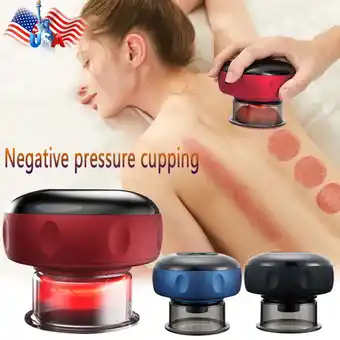 Walmart JahyShow Smart Electric Cupping Massage Suction Vacuum Scraping Therapy Machine USB Plug offer