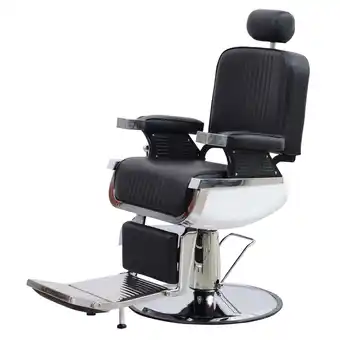 Walmart Hydraulic Barber Chair, All Purpose Reclining Salon chair with Headrest 8740 offer