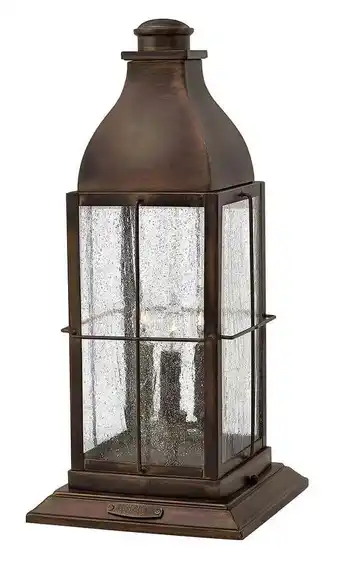 Walmart Hinkley Lighting - Three Light Pier Mount - Outdoor - Bingham - 3 Light Large offer