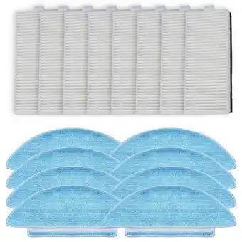 Walmart Robot Washable Cleaning Cloth For Tikom L9000, For Lubluelu Sl60D For Aonus I8 offer