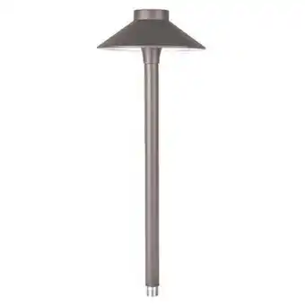 Walmart Wac Lighting 6042 Tiki 15 Tall Led Center Mount Path Light - Bronze offer