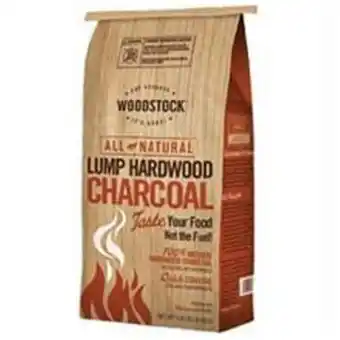 Walmart Woodstock Farms Woodstock Farms Import Natural Hardwood Lump Charcoal -8.8 Lb offer