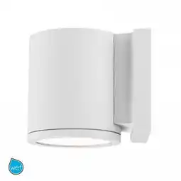 Walmart Wac Lighting Ws-W2605 Tube 5 Tall 1 Light Led Outdoor Wall Sconce - Silver offer