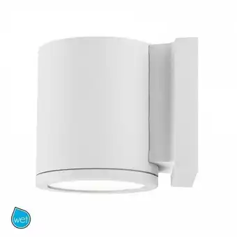 Walmart Wac Lighting Ws-W2605 Tube 5 Tall 1 Light Led Outdoor Wall Sconce - Silver offer