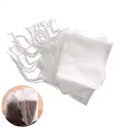 Walmart 100 Pcs Drawstring Chinese Medicine Bag Herbal Powder Filter Bag Medicine Filter Bag offer