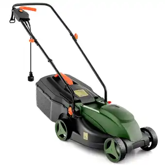 Walmart Costway Electric Lawn Mower 13-inch 10-AMP Corded Electric Push with Collection Box offer