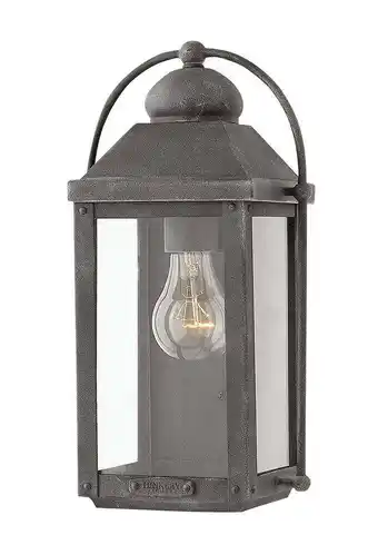 Walmart Hinkley Lighting - Anchorage - 1 Light Small Outdoor Wall Lantern in Traditional offer