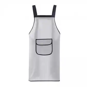 Walmart WeiLaiKeQi 4xCooking Apron Baking Apron Water Oil Apron Sturdy Gardening Apron 90cm White offer