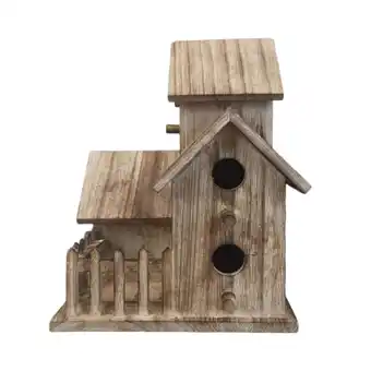 Walmart Bird House Bird Houses for Outside Birdhouse for Courtyard Garden Outdoor offer