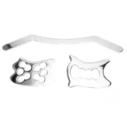 Walmart 3pcs / set Stainless Steel Gua Sha Scraping Plate Body Massage Tools for Neck Shoulder offer