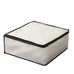 Walmart YOLOKE Small Solid Print Plastic Underbed Storage Box, White offer