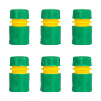 Walmart Eease 6pcs Universal Garden Water Hose Pipe Fittings Water Pipe Connectors Adapters offer