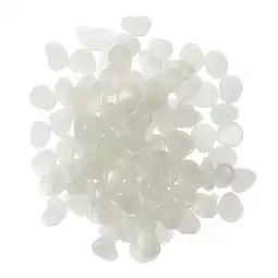 Walmart Pebble Luminous Stone Polystyrene Resin Valentine Decor Garden Pebbles White Decorations 100 Pcs offer