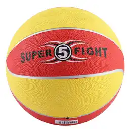 Walmart Mini Colorful Children Basketball Inflatable Rubber Miniball Sporting Game Ball(red&yellow) offer