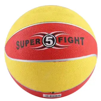 Walmart Mini Colorful Children Basketball Inflatable Rubber Miniball Sporting Game Ball(red&yellow) offer