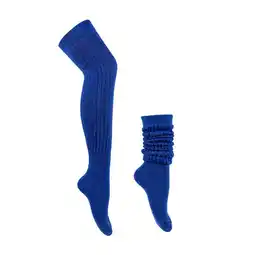 Walmart OJinShaWanO Thick Socks Women Women's Lengthening Thick Socks Colorful over the Knee Pile Socks offer