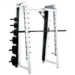 Walmart York Barbell Counter Balanced Smith Machine - White offer