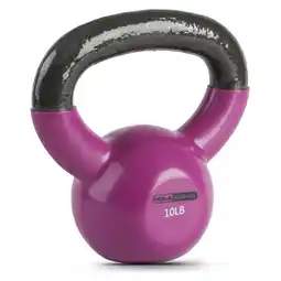 Walmart HolaHatha 10 Pound Solid Cast Iron Workout Kettlebell for Strength Training offer