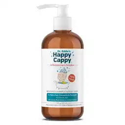 Walmart Dr. Eddie's Happy Cappy, Medicated Shampoo & Body Wash for Seborrheic Dermatitis & Dandruff, 8 fl oz offer