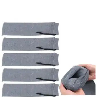 Walmart 6 Pcs Gray Silicone Treated Cover Gun Sock Protection Storge Sleeve Up To 14 US offer