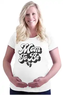 Walmart Mom To Be Pregnancy Announcement Women's Maternity T Shirt Tee Brisco Brands S offer