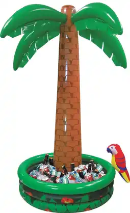 Walmart Jumbo Inflatable Palm Tree Cooler, Inflates then Packs up for Storage offer