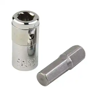 Walmart 1/4 Square Drive to 1/4 Hex Shank Impact Socket+1/4 Drill Socket Adapter offer