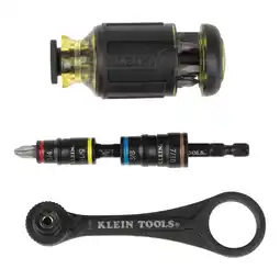 Walmart Klein Tools 85515HD Flip Socket, Mini Ratchet and Multi-Bit Driver Set offer