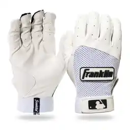 Walmart Franklin Sports Digitek Batting Glove Pair - White/White - Adult X-Large offer