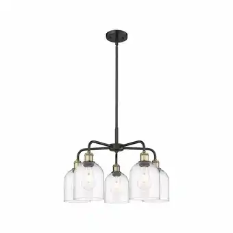 Walmart Innovations Lighting - Bella - 5 Light Stem Hung Chandelier In Industrial offer