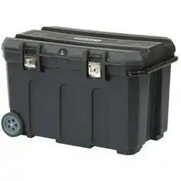 Walmart STANLEY Mobile Rolling Tool Chest Water Resistant Tool Boxes & Organizers, Blend Black, 50 gal offer