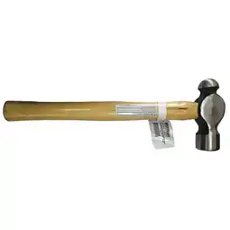 Walmart 1Pack Westward 6DWN7 3 lb. Ball Peen Hammer, 17 Hickory Handle offer