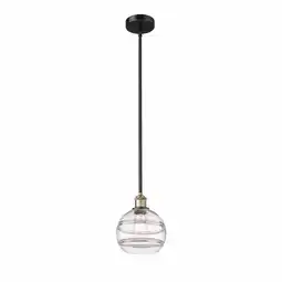 Walmart Innovations Lighting 616-1S 9 8 Rochester Pendant Rochester 8 Wide Mini Pendant - Black offer