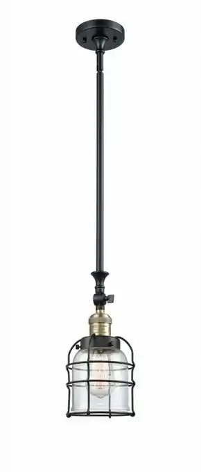 Walmart Innovations Lighting 206 Small Bell Cage Small Bell Cage 6 Wide Mini Pendant - Black offer