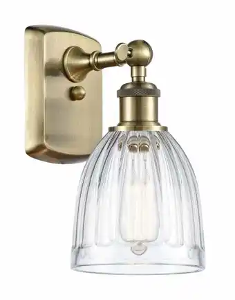 Walmart Innovations Lighting 516-1W-9-6 Brookfield Sconce Brookfield 9 Tall Wall Sconce - Brass offer