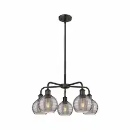 Walmart Innovations Lighting 516-5Cr 14 24 Athens Deco Swirl Chandelier Athens Deco Swirl 5 Light offer