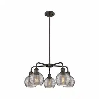 Walmart Innovations Lighting 516-5Cr 14 24 Athens Deco Swirl Chandelier Athens Deco Swirl 5 Light offer