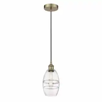 Walmart Innovations Lighting 616-1P 8 6 Vaz Pendant Vaz 6 Wide Cord-Hung Mini Pendant - Brass offer