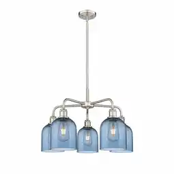 Walmart Innovations Lighting - Bella - 5 Light Stem Hung Chandelier In Industrial offer