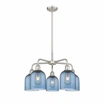 Walmart Innovations Lighting - Bella - 5 Light Stem Hung Chandelier In Industrial offer