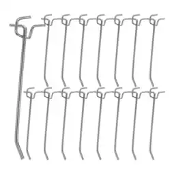 Walmart Himition 50pcs Pegboard Hook Commodity Hook Supermarket Display Hook Utility Hook Hanger offer