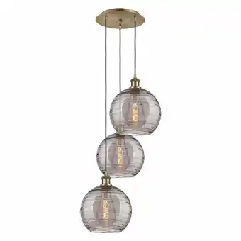 Walmart Innovations Lighting 113B-3P 36 17 Athens Deco Swirl Pendant Athens Deco Swirl 3 Light 17 offer