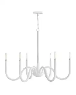 Walmart Hinkley Lighting 45016 Maris 6 Light 36 Wide Taper Candle Style Chandelier - Textured offer