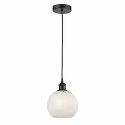 Walmart Innovations Lighting 616-1P 10 8 White Mouchette Pendant White Mouchette 8 Wide Cord-Hung offer