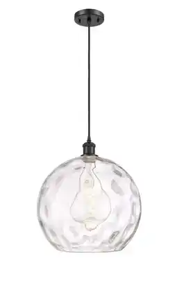 Walmart Innovations Lighting 516-1P-17-14 Athens Pendant Athens 14 Wide Pendant - Matte Black offer