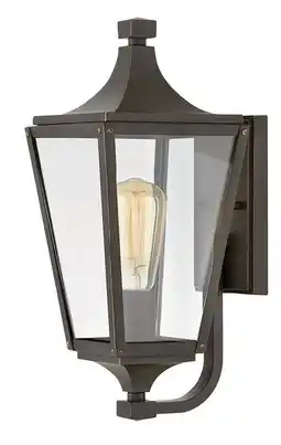 Walmart 1290OZ-Hinkley Lighting-Jaymes - One Light Outdoor Small Wall Mount offer