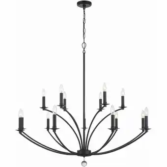 Walmart Crystorama Lighting - Mila - 15 Light Chandelier In Traditional Style-42 Inches offer